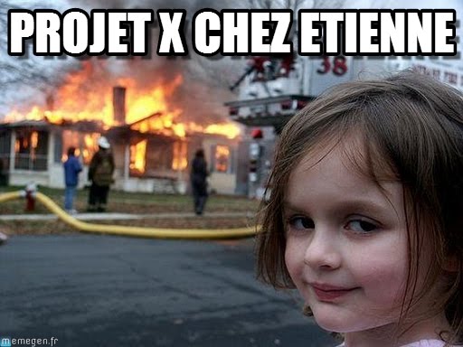 Même ruiner l'appart d'un ami ... WeChain